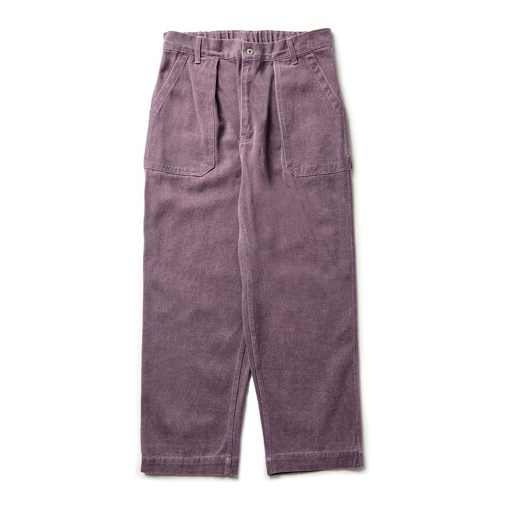 아노트 다잉 페인터 퍼티그 팬츠 애쉬퍼플 Dyeing Painter Fatigue Pants (Ash Purple)