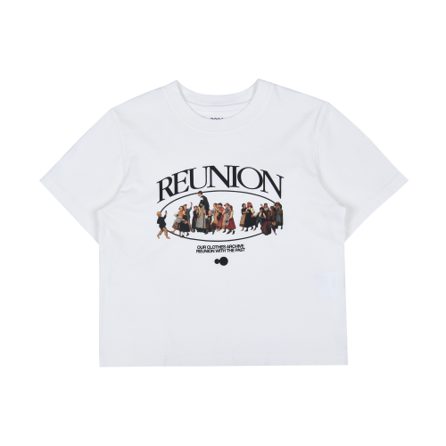 에이이에이이 리유니온 크롭 반팔티 Reunion Crop T-Shirts (White)