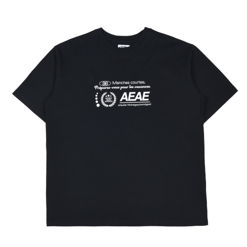 에이이에이이 뉴 로고 반팔티 New Logo T-Shirts (Black)