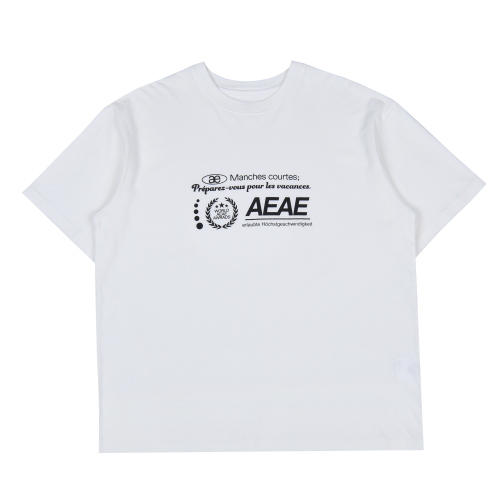 에이이에이이 뉴 로고 반팔티 New Logo T-Shirts (White)