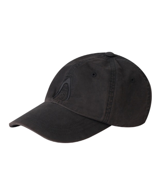 아캄 WASHED COTTON BALL CAP (Black)