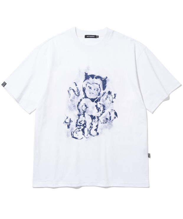 낫포너드 Baby Dokkaebi T-Shirts (White)