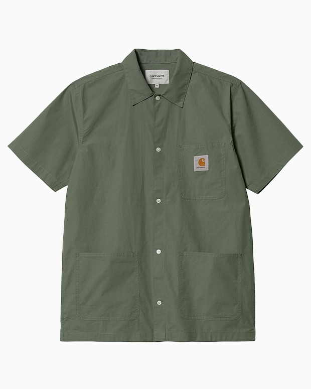 칼하트WIP 크릭 셔츠 S/S CREEK SHIRT (Dollar Green)