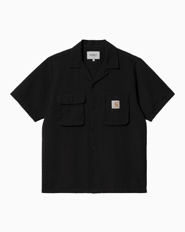 칼하트WIP S/S 드라이든 셔츠 S/S DRYDEN SHIRT (Black)