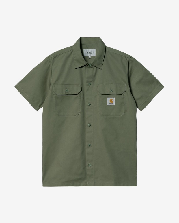칼하트WIP 마스터 셔츠 S/S MASTER SHIRT (DOLLAR GREEN)