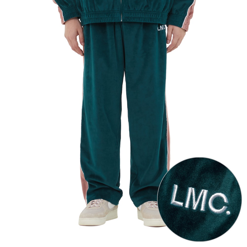 엘엠씨 벨루어 트랙 팬츠 LMC VELOUR TRACK PANTS (Green)