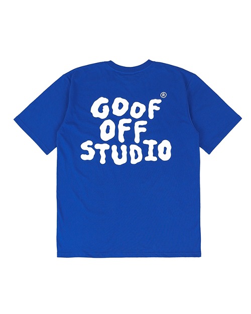 구프오프스튜디오 MAIN LOGO T - SHIRT ( Blue )