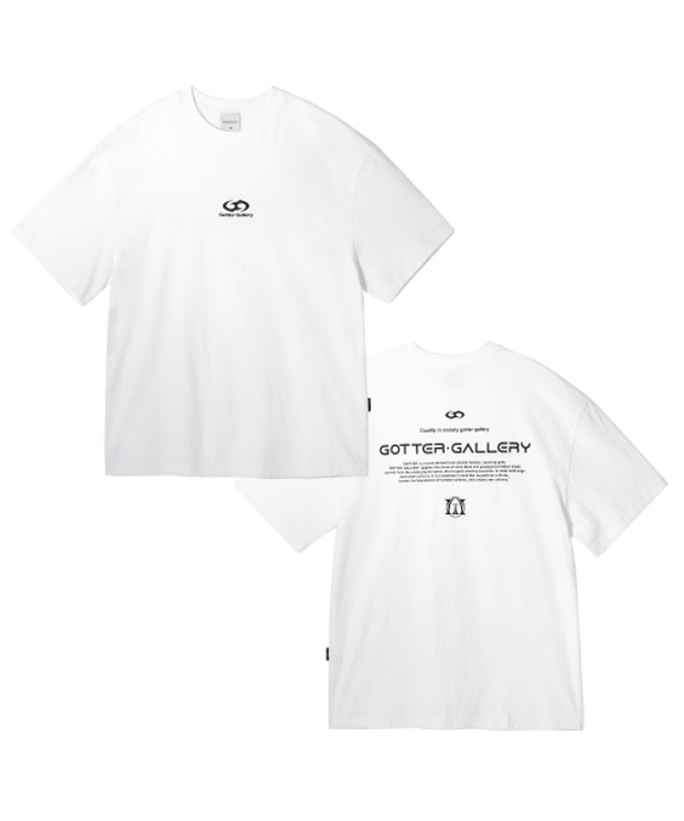 가터갤러리 에센셜 그래픽 티셔츠 ESSENTIAL GRAPHIC T-SHIRTS (White)