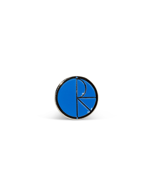 폴라 스케이트 필 로고 핀 Fill Logo Pin (Blue)