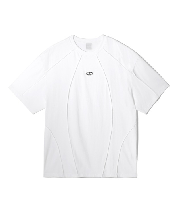 가터갤러리 심볼 엣지 컷 티셔츠 SYMBOL EDGE-CUT T-SHIRTS (White)